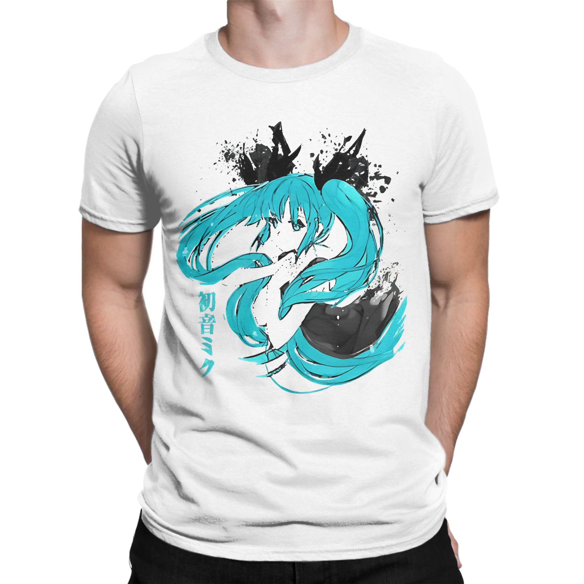 Anime Cosplay Female Ideas - Hatsune Miku T Shirt Men Women