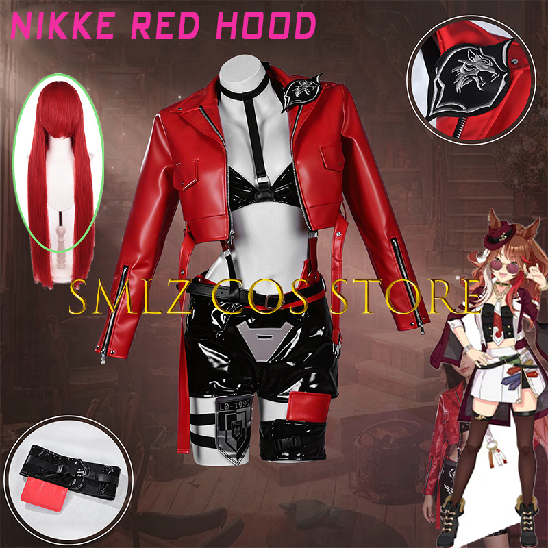 Anime Cosplay Wigs - Game Nikkee Red Rapi Little Red