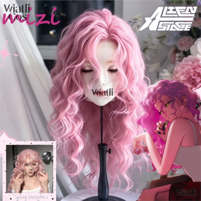 Cosplay Anime Pink Hair - Anime Alien Stage Zombie Stage Mizi