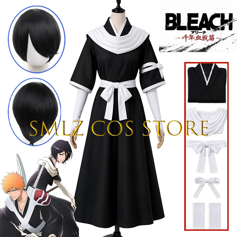 Anime Cosplay Wigs - 2026 TYBW Rukia Cosplay Kuchiki Costume