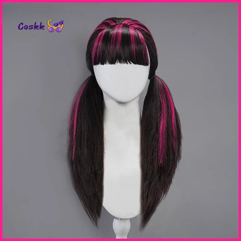 Draculauraa Cosplay Wig  Long  - огляд і ціна Anime Cosplay Pink