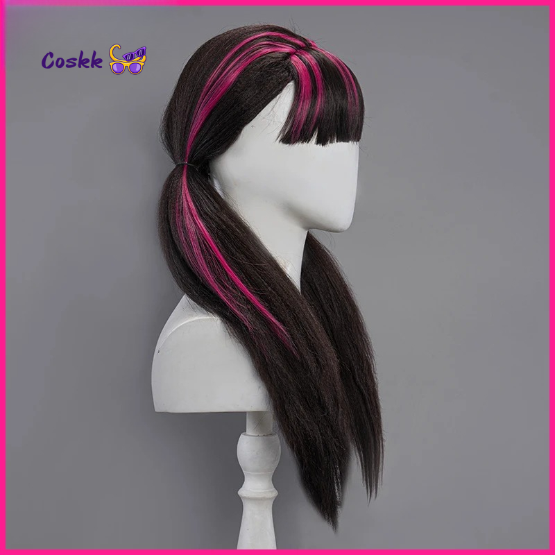 Draculauraa Cosplay Wig  Long  - огляд і ціна Anime Cosplay Pink