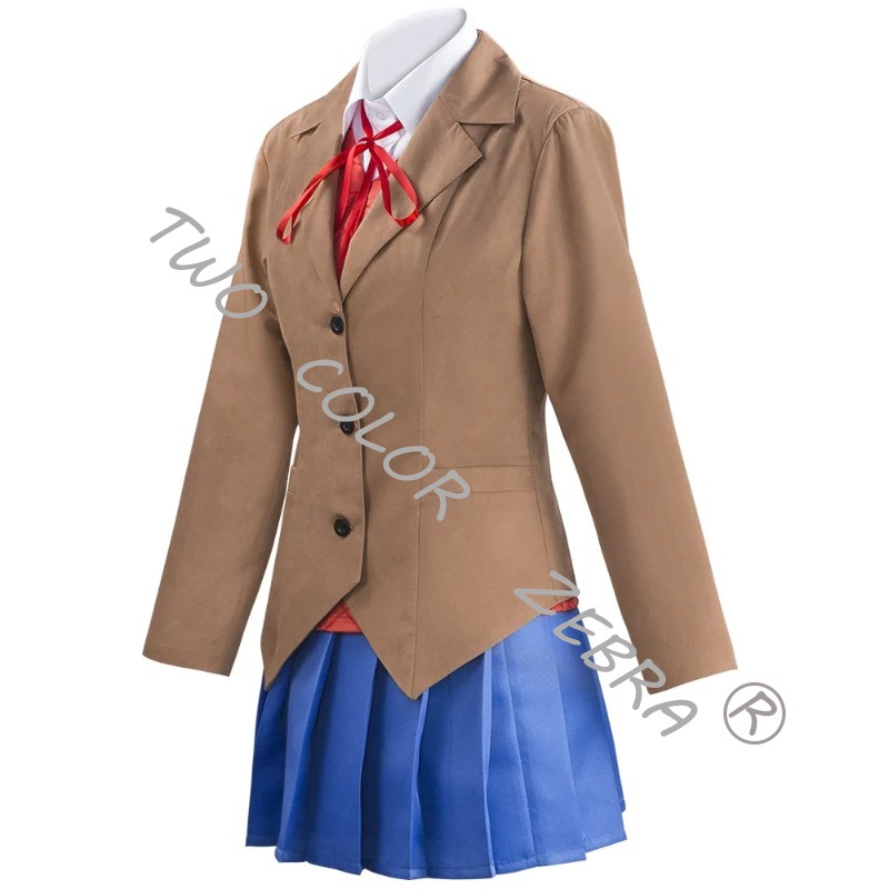 Doki Doki Literatur club Rolle - огляд і ціна Anime Cosplay Kostüm