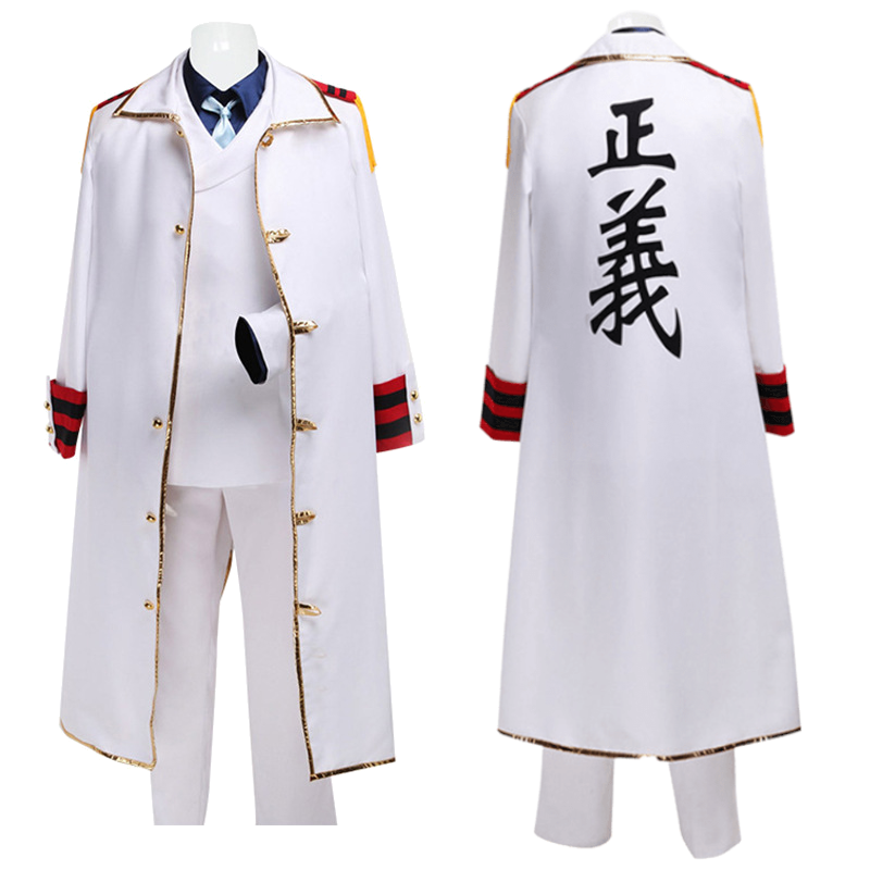 Monkey D Garp Cosplay Costume  - огляд і ціна Anime Cosplay Marin