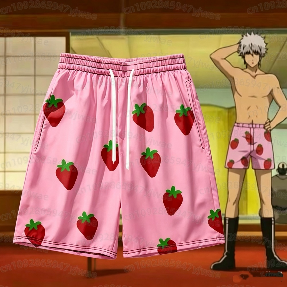 2026 Men's Pink Strawberry Sho - огляд і ціна Anime Cosplay Pink