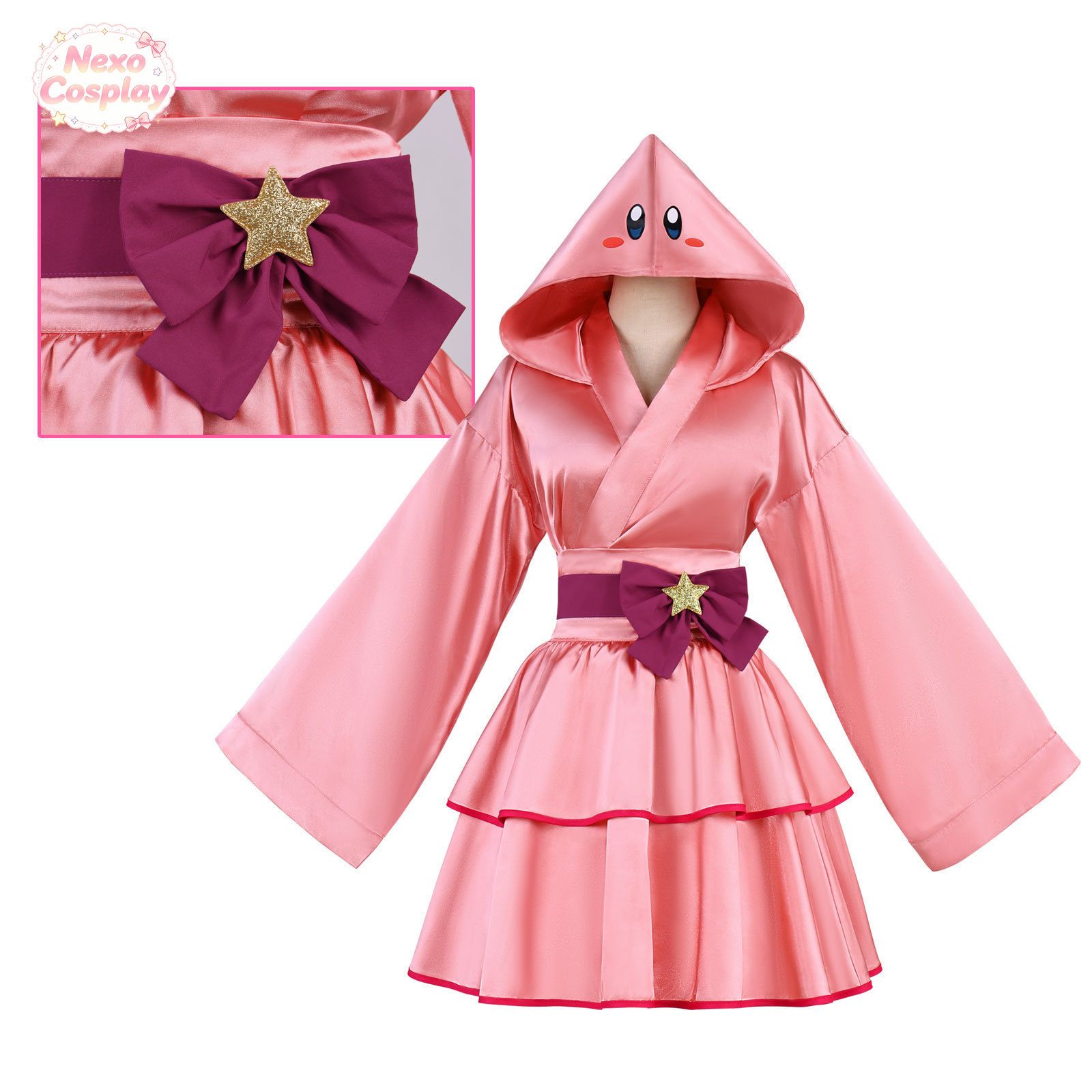 Pink ball Cosplay Costume Pink - огляд і ціна Anime Cosplay Pink