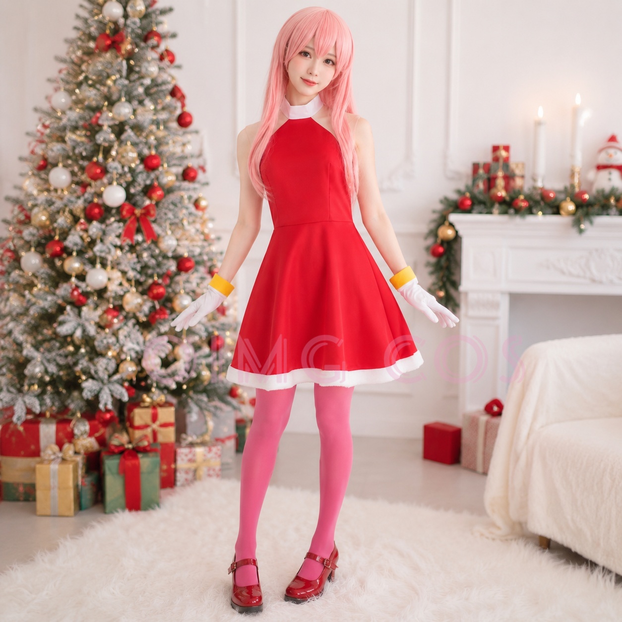 Amy Rose Cosplay Costume Adult - огляд і ціна Anime Cosplay Female Characters
