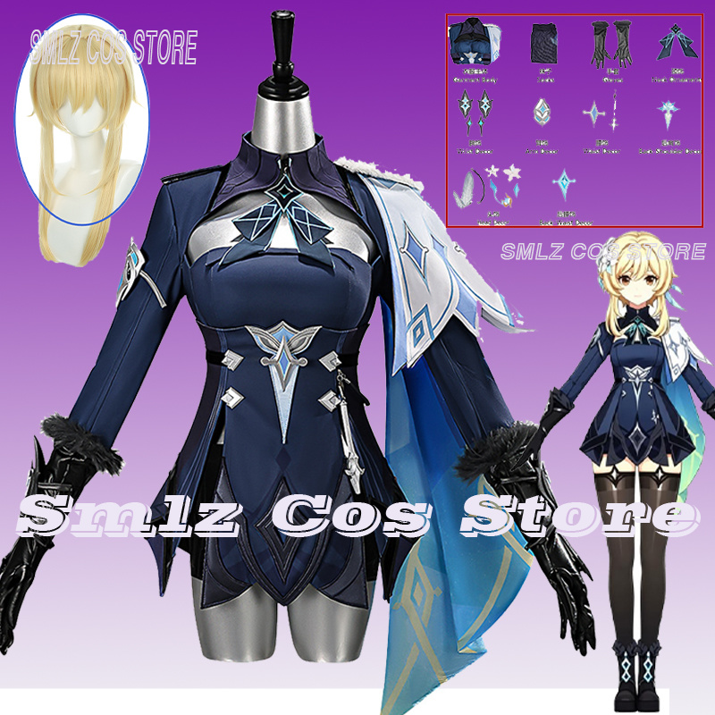 2026 Genshin Impact Traveler L - огляд і ціна Anime Cosplay Wigs