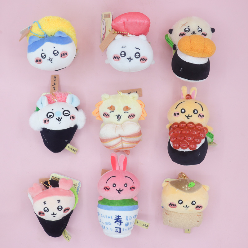 12Cm Chiikawa Sushi Costume Se - огляд і ціна Anime Cosplay Couple