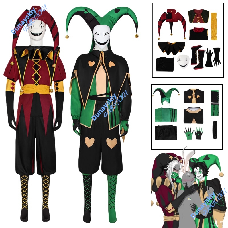 Mens Freak Circus Pierrot Clow - огляд і ціна Anime And Cosplay Expo 2025