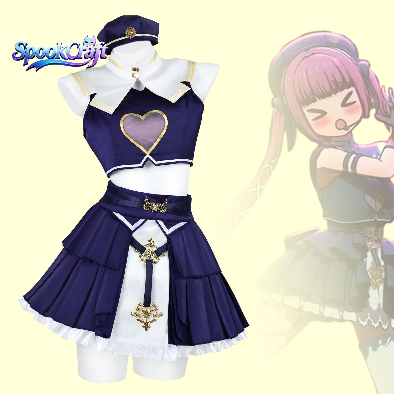 Houshou Marine Cosplay Costume - огляд і ціна Anime Cosplay Marin