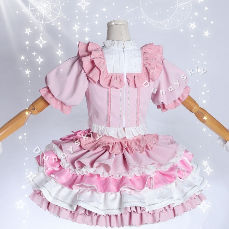 Puella Magi Madoka Magica Kana - огляд і ціна Cosplay Anime Pink Hair