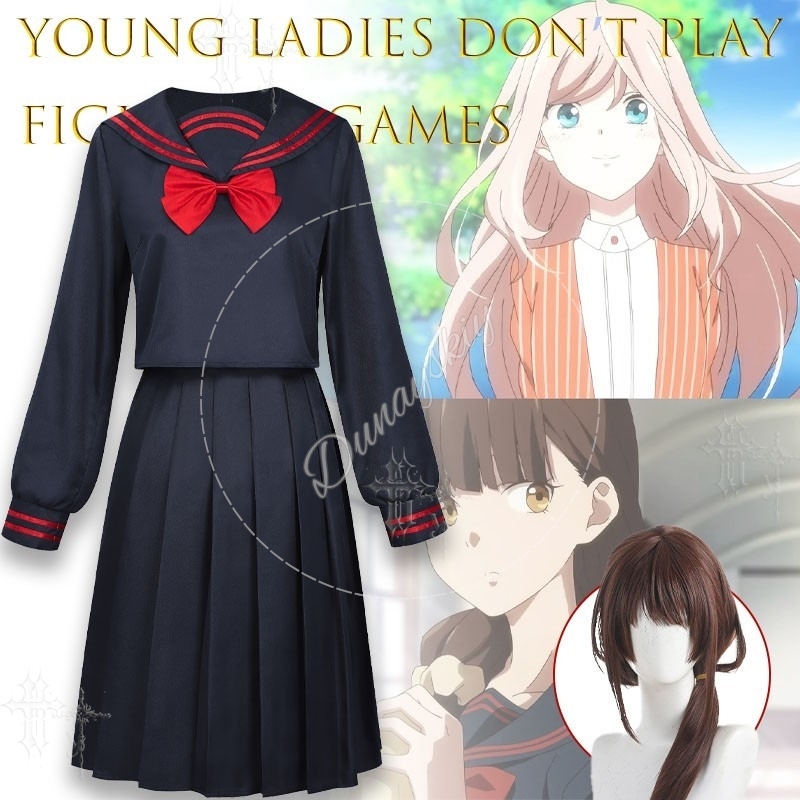 Mio Hiura JK Sailor Uniform Co - огляд і ціна Cosplay Anime Basic