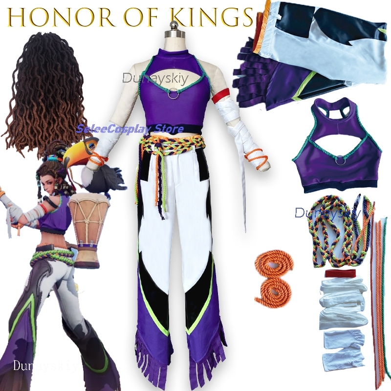 honor Of Kings Girlypop Mayene - огляд і ціна Anime Cosplay Kostüm