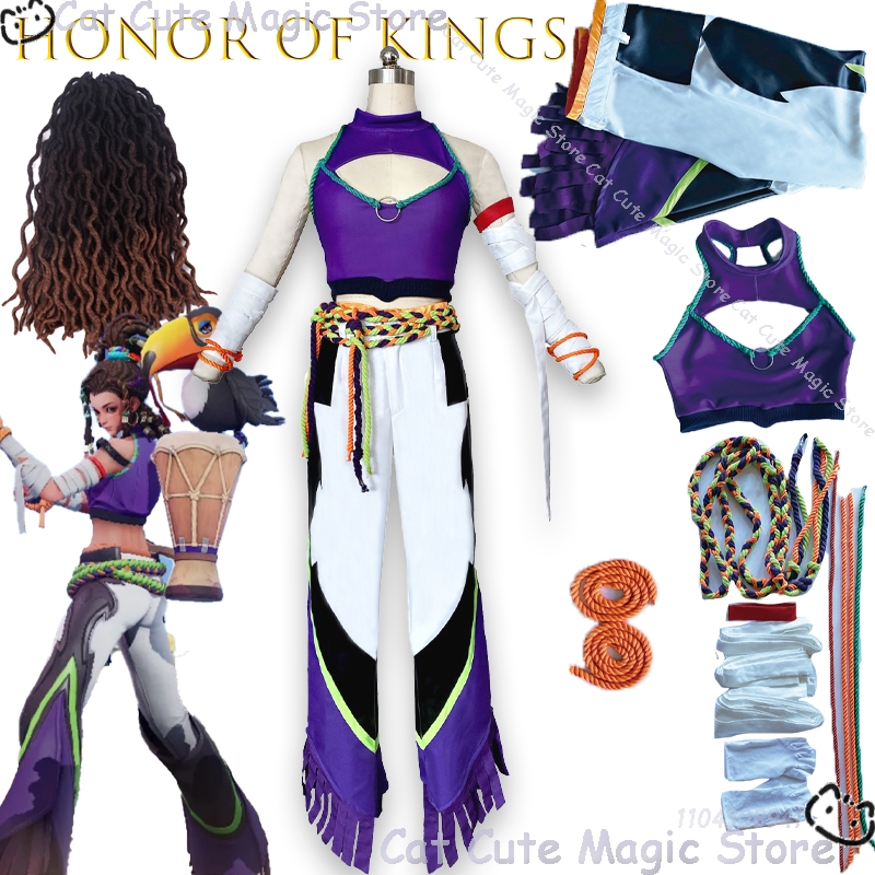 honor Of Kings Girlypop Mayene - огляд і ціна Anime Cosplay Kostüm