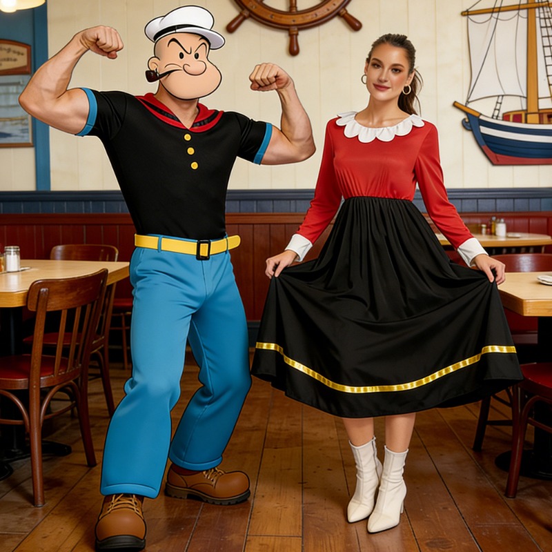 New Carnival Cosplay Costume C - огляд і ціна Anime Cosplay Couple