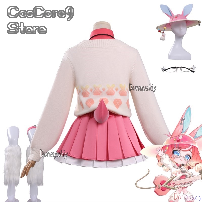 Game LOL New Skin Aurora Cospl - огляд і ціна Anime Cosplay Kostüm