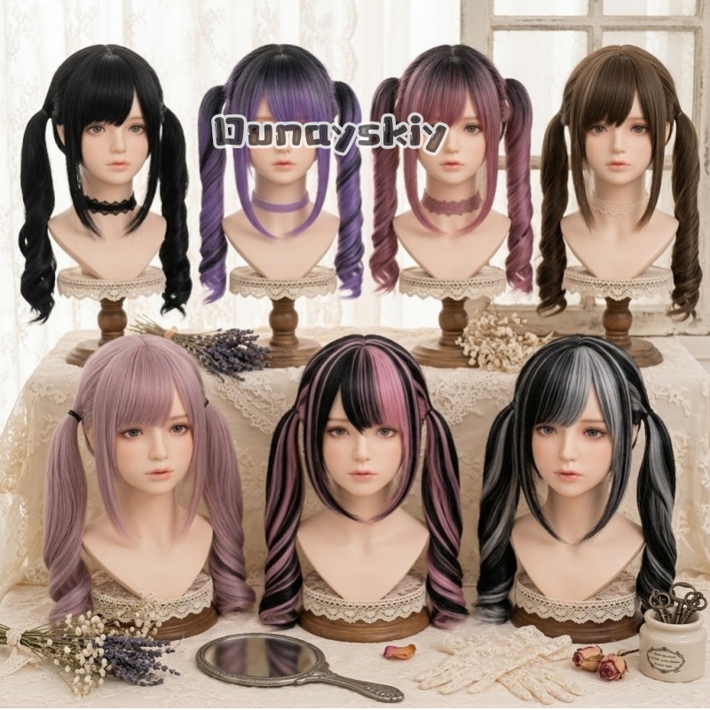 Cosplay Jirai Kei  Halloween P - огляд і ціна Cosplay Anime Pink Hair