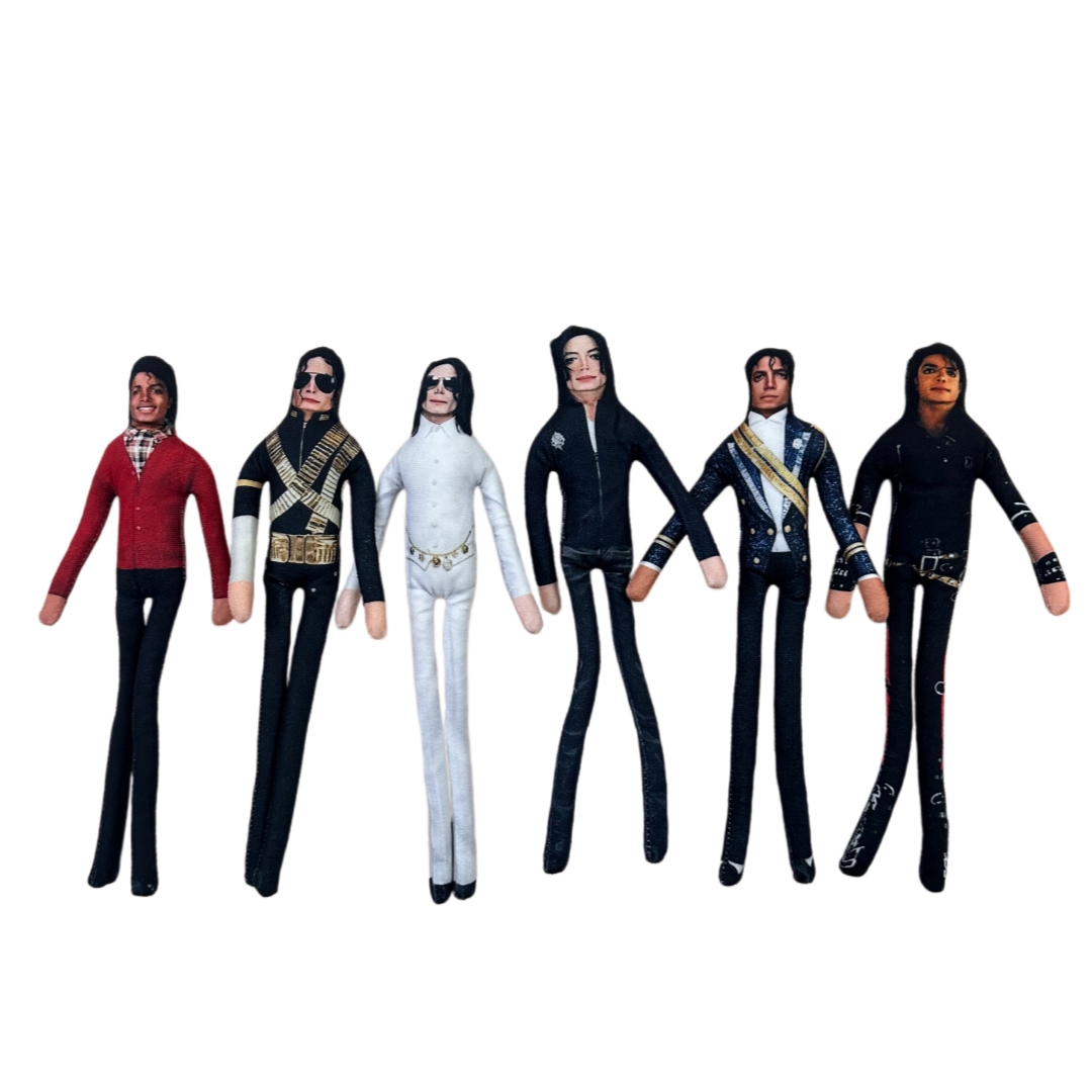 1-6pcs Michael Jackson Cosplay - огляд і ціна Anime Doll Cosplay